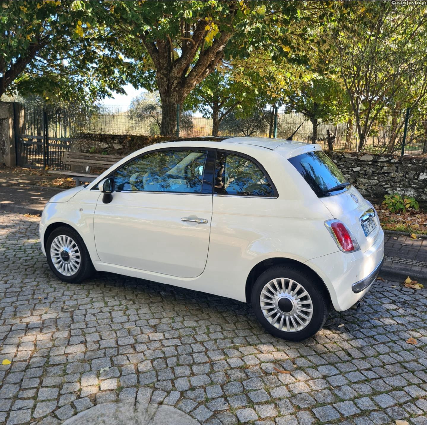 Fiat 500 Diesel 95cv A/C Teto Panorâmico — photo 3
