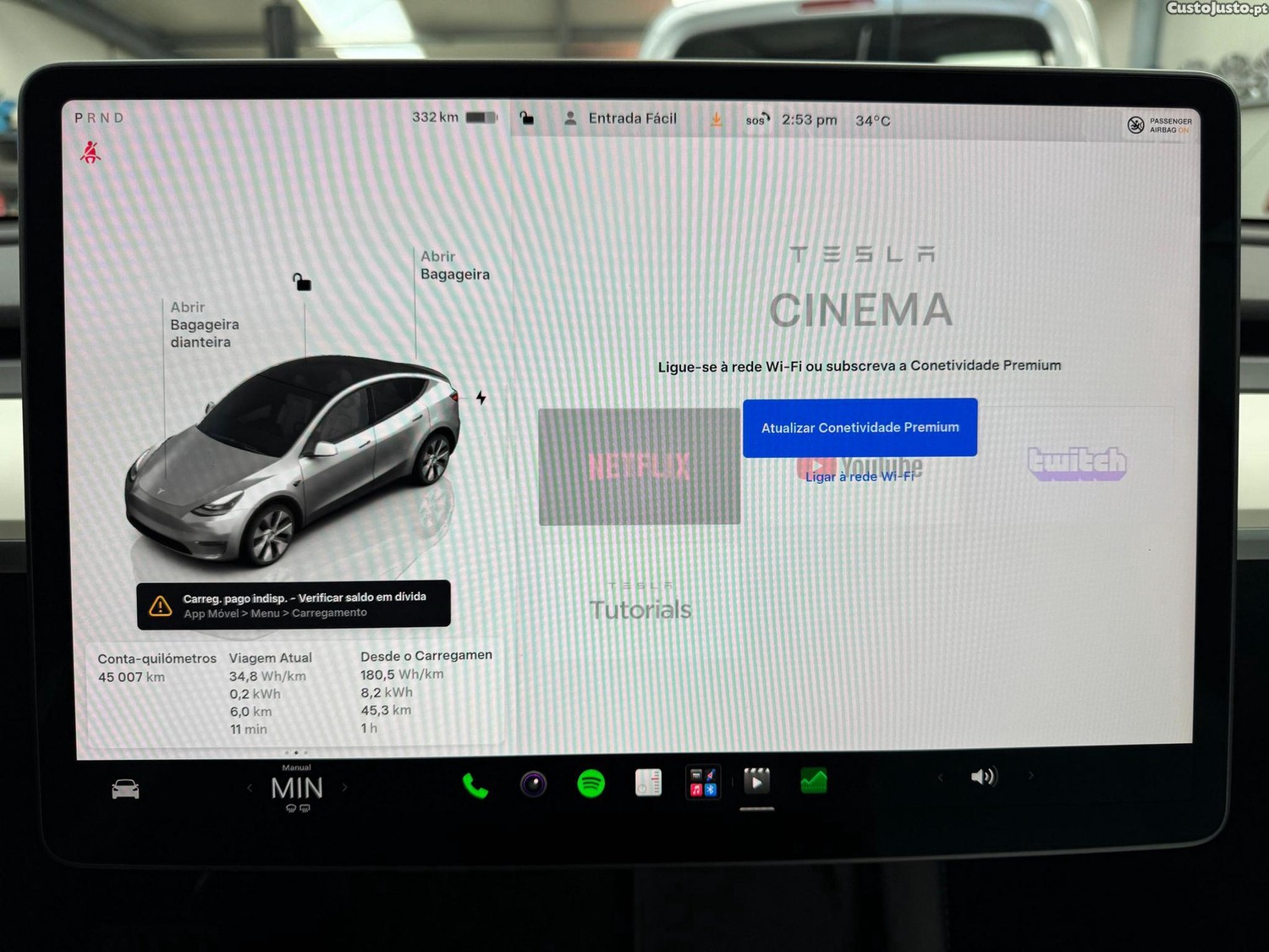 Tesla Model Y Long Range Tração Traseira — fotografia 3