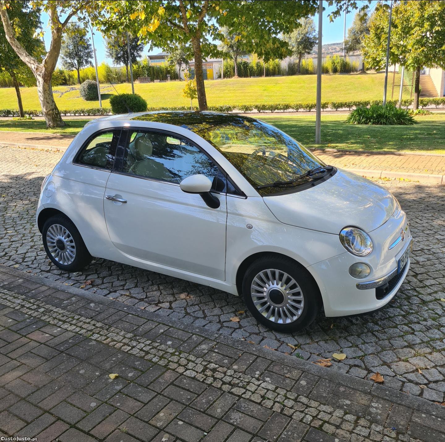 Fiat 500 Diesel 95cv A/C Teto Panorâmico — photo 4