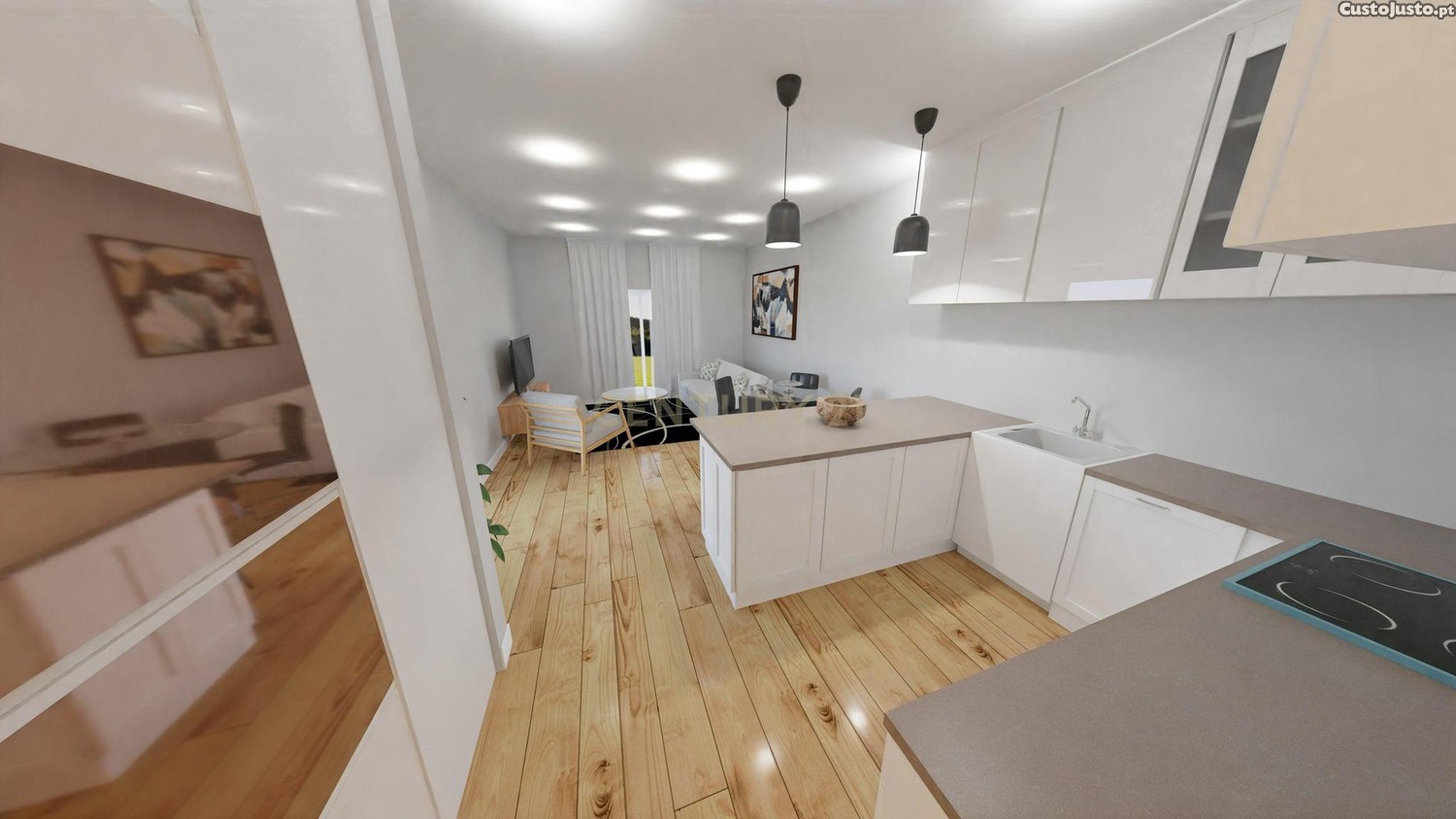 Moradia Geminada T3 Nova Construção   piscina- Quinta das Laranjeiras