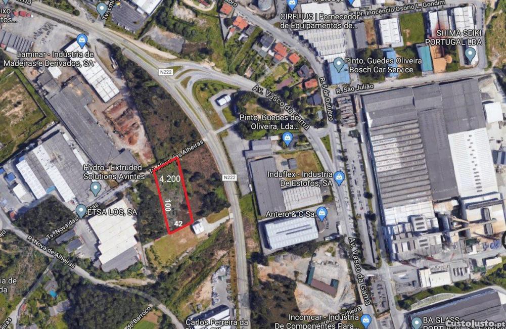 Land for sale in Vila Nova de Gaia, Portugal — €502,500