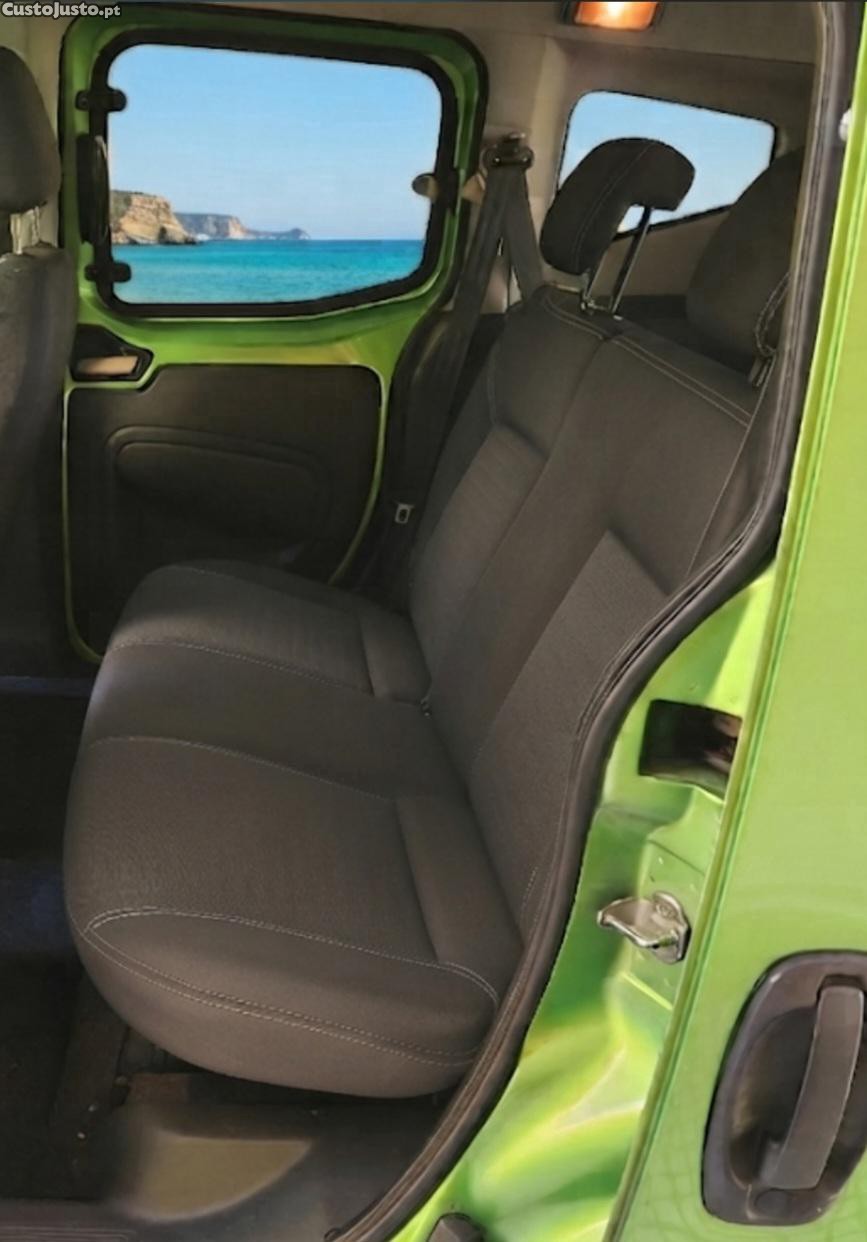 Fiat Fiorino Qubo 1.3 Multijet - Aventura e Versatilidade em Verde Limão! — fotografia 11