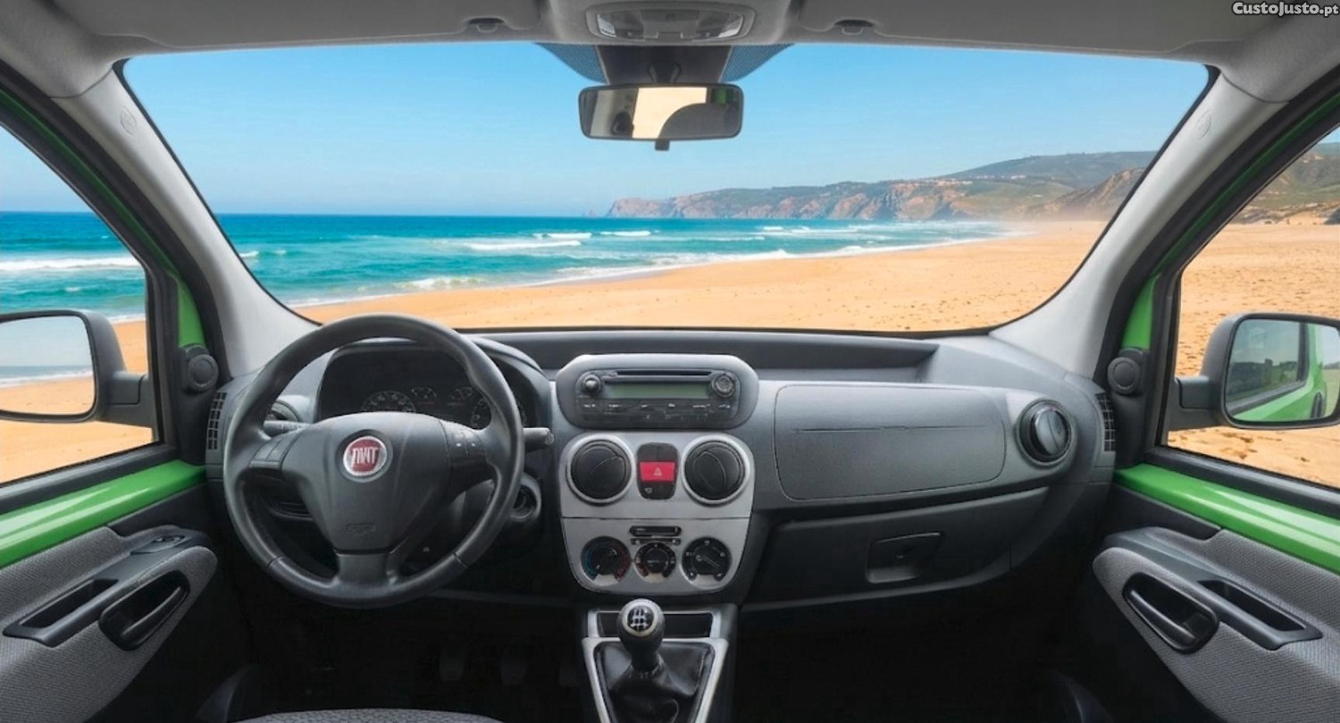 Fiat Fiorino Qubo 1.3 Multijet - Aventura e Versatilidade em Verde Limão! — fotografia 4