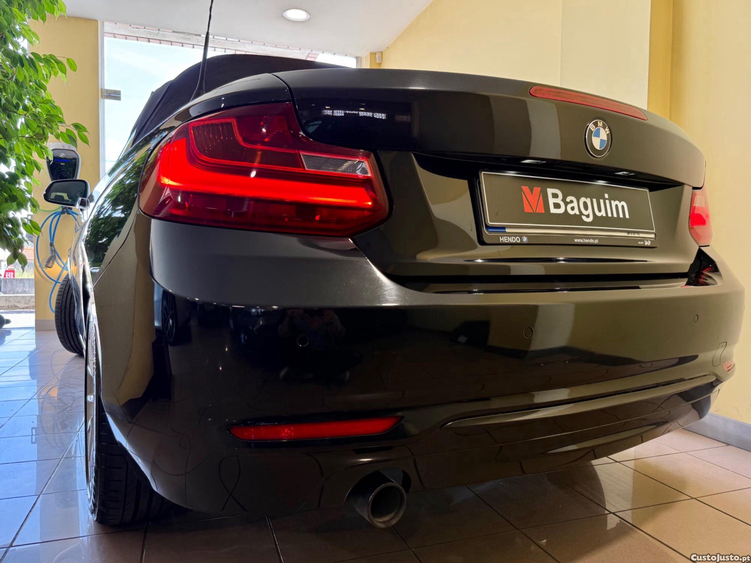 BMW 218 D Cabrio Line Sport — fotografia 4
