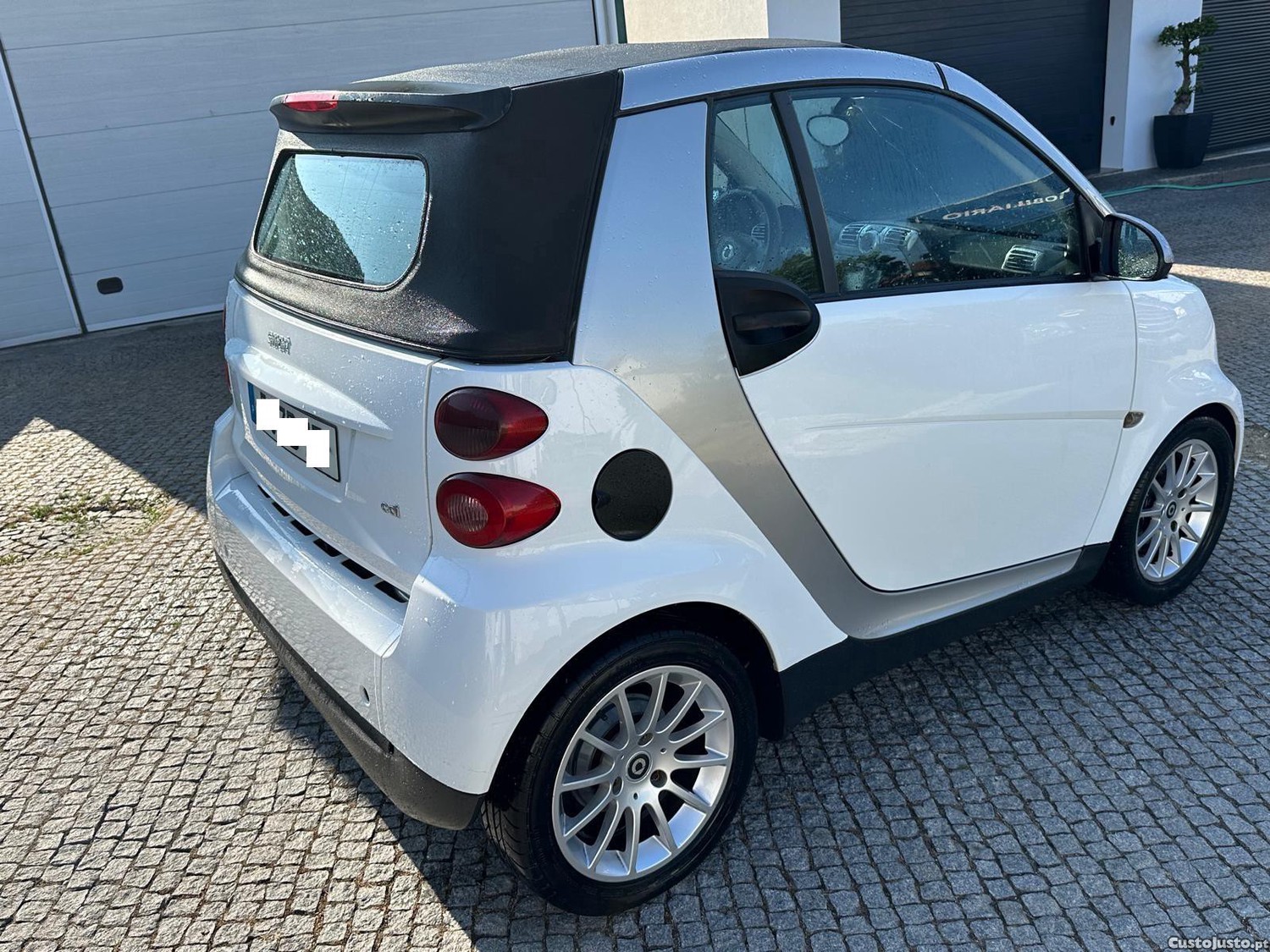 Smart Fortwo cabrio passion cdi com A/C e D/A — fotografia 7