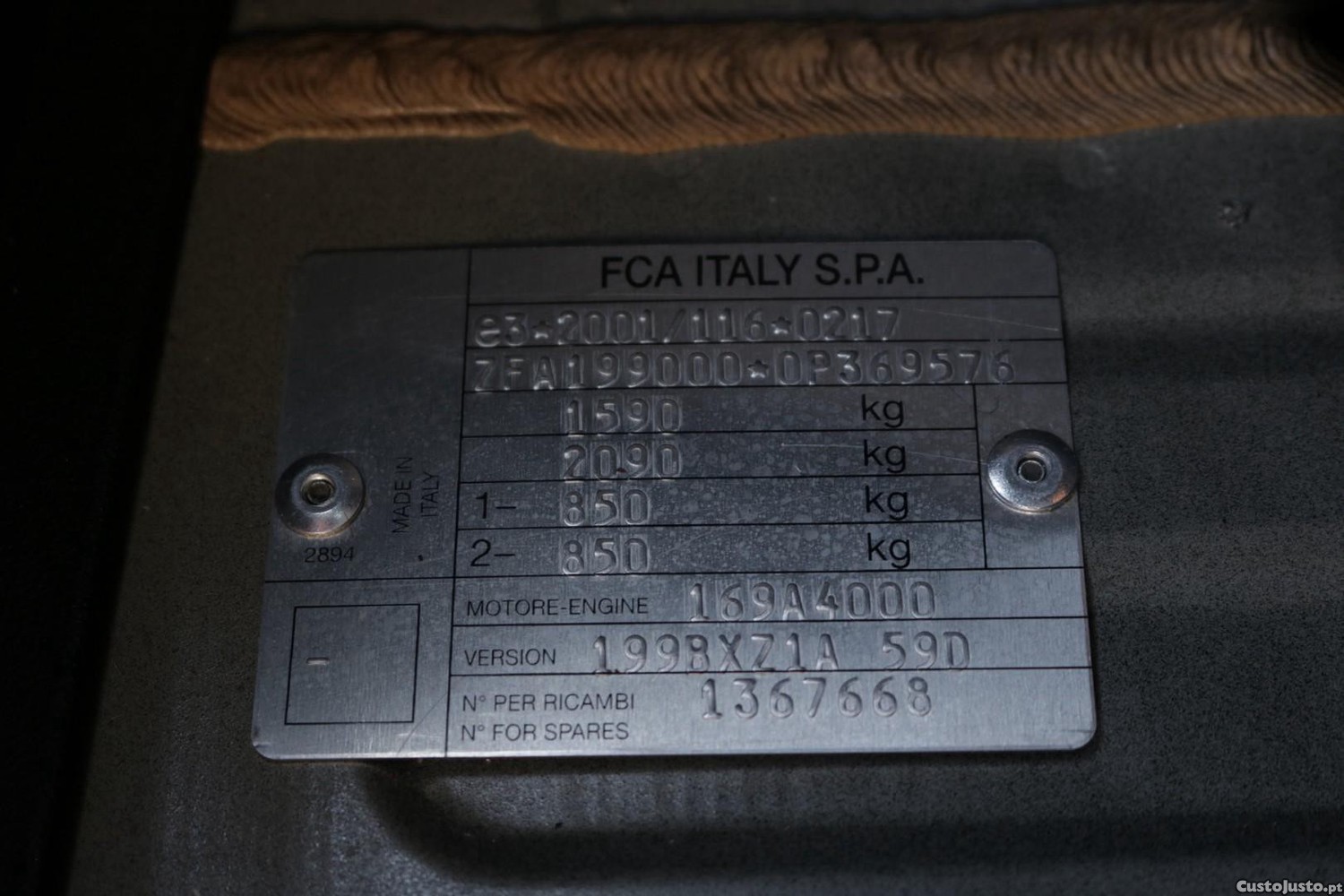 Fiat Punto 1.2 Easy S&S — fotografia 9
