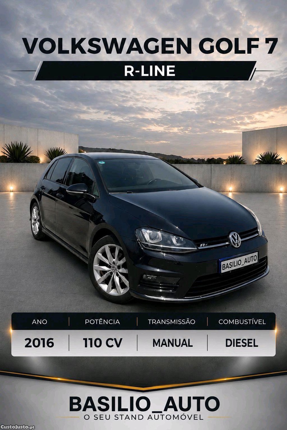VW Golf Golf 7 1.6 TDI R-line - 16 foto 4