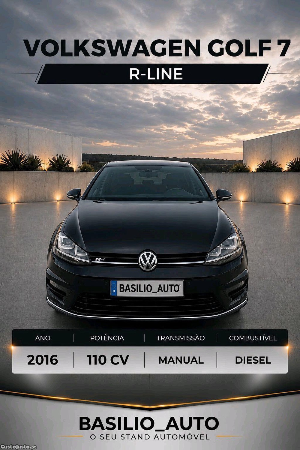 VW Golf Golf 7 1.6 TDI R-line - 16 foto 3