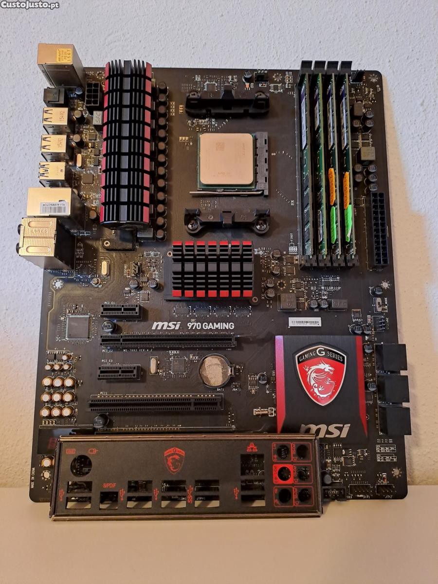 Bundle AMD FX-8350 / Board MSI 970 Gaming / 16GB DDR3 Kingston