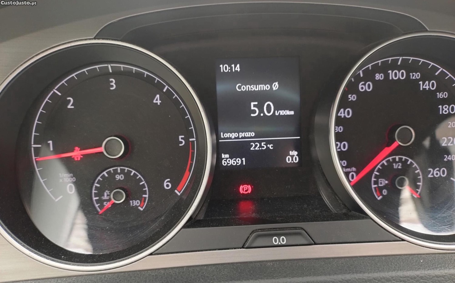 Volkswagen Golf 1.6 TDI Confortline 110 CV - Cx. 6 Vel — fotografia 5