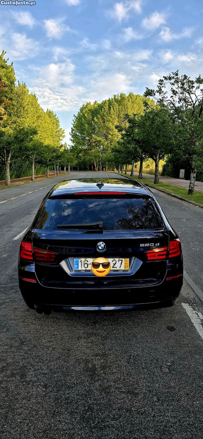 BMW 520 dturing nacional 240.000km — fotografia 7