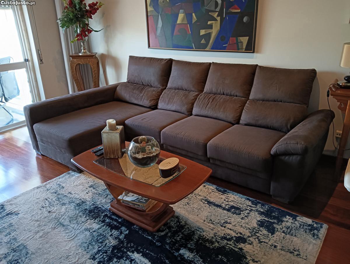 Sofá Chaise Longue com arrumação