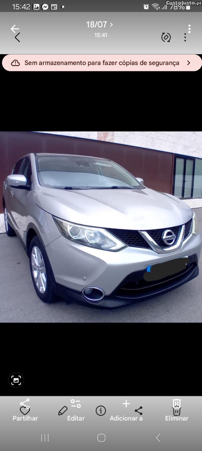 Nissan Qashqai Confort — fotografia 6