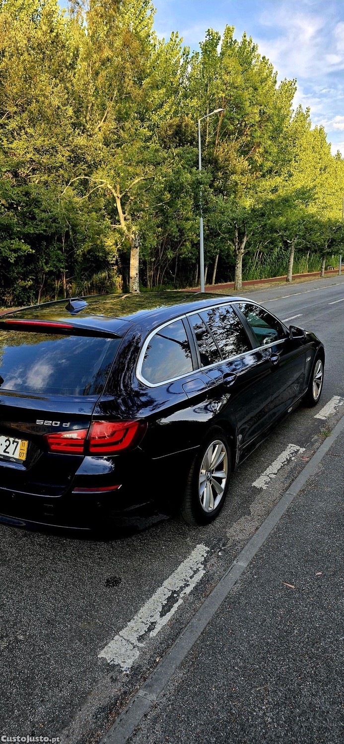 BMW 520 dturing nacional 240.000km — fotografia 8