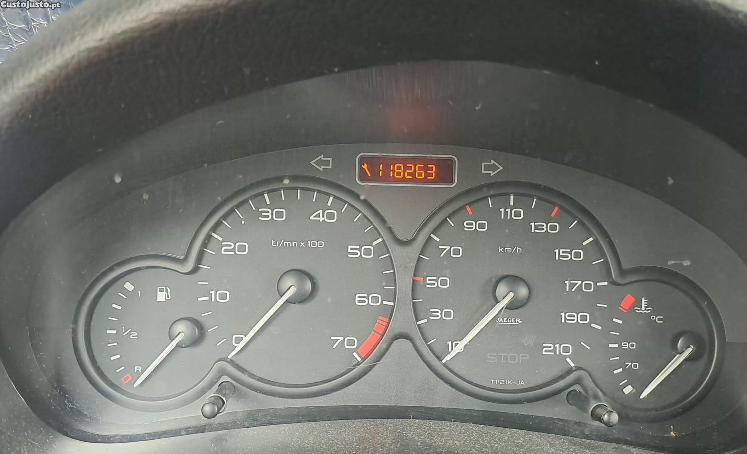 Peugeot 206 1.1 gasolina 118 mil kms — fotografia 4