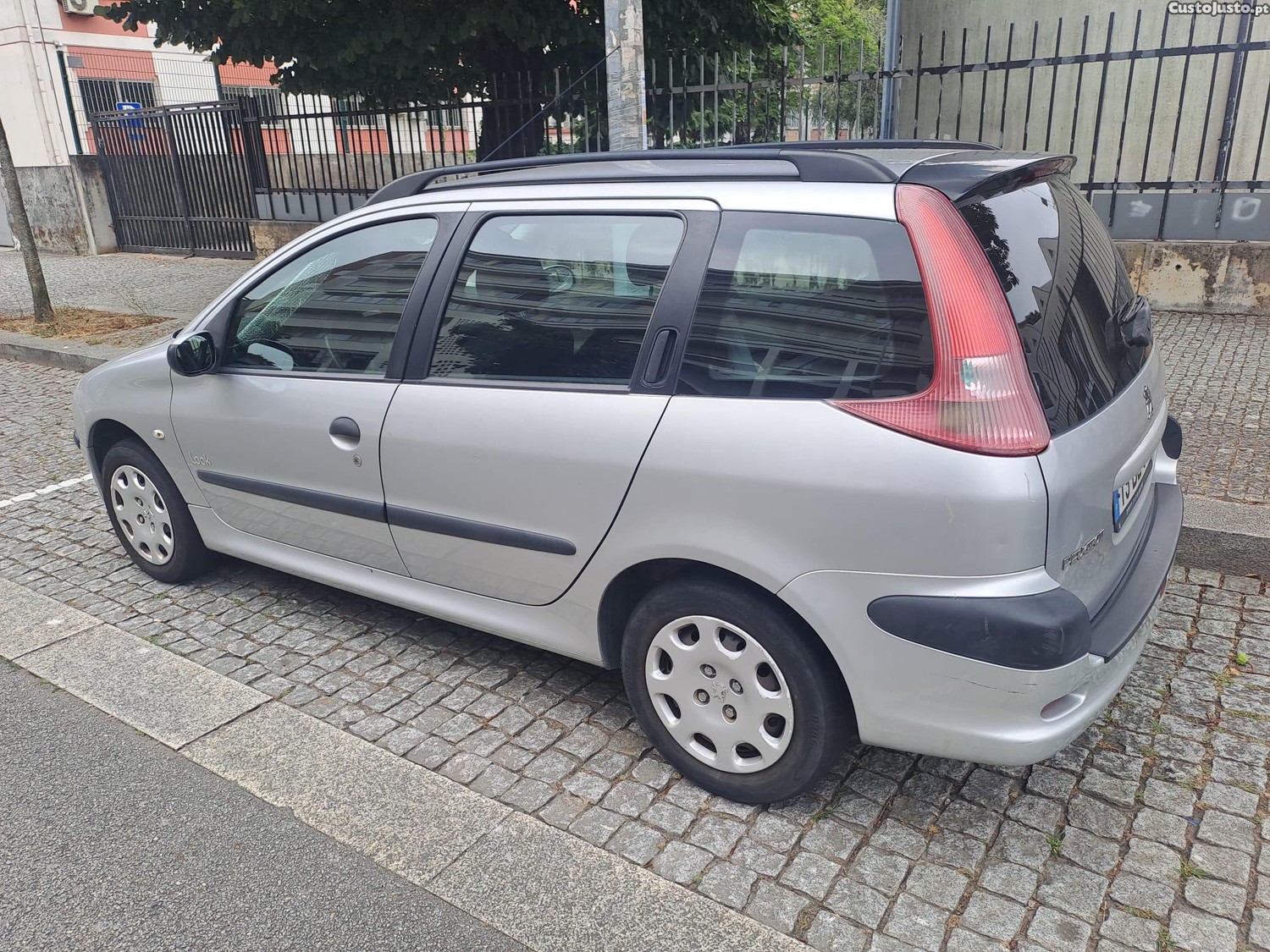 Peugeot 206 1.1 gasolina 118 mil kms — fotografia 7