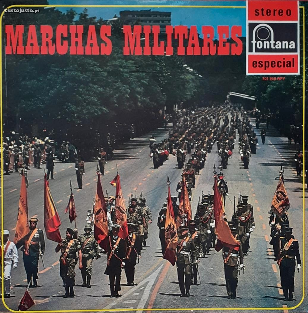 Militaria Marchas Militares Vinil Raro