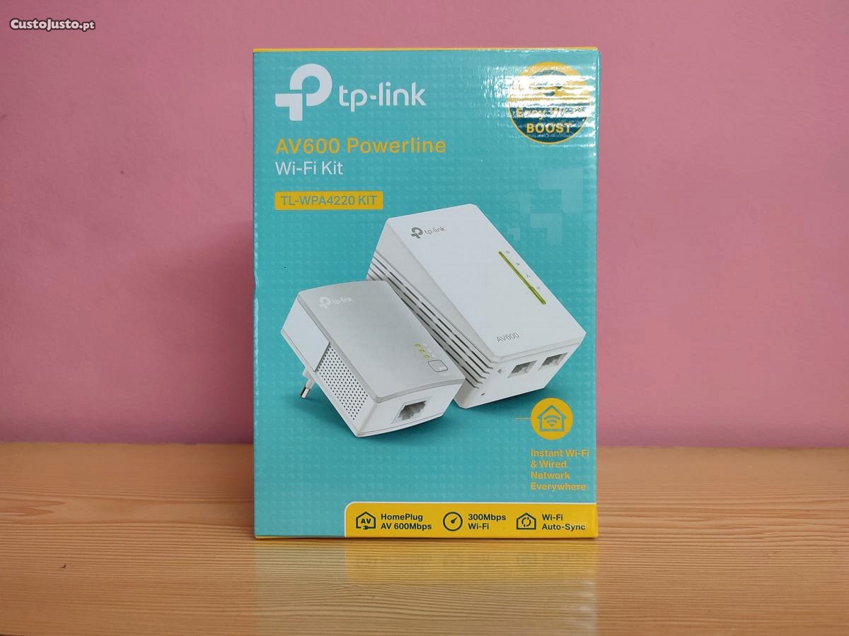 Tp-Link AV600 Powerline Wi-Fi Kit. Repetidor