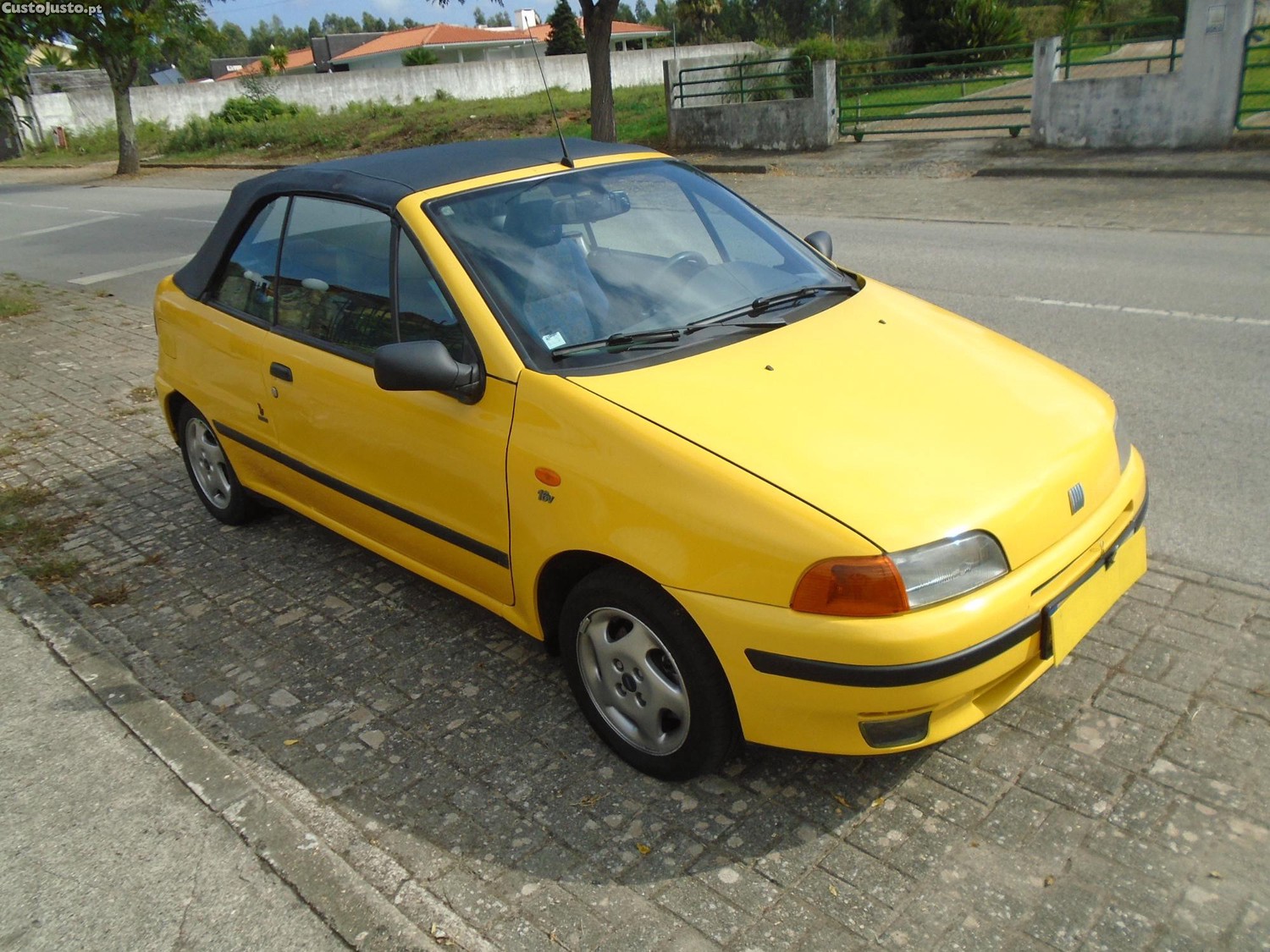Fiat Punto Cabrio Bertone 1.2 16 v Original Capota Elétrica - 98 foto 2