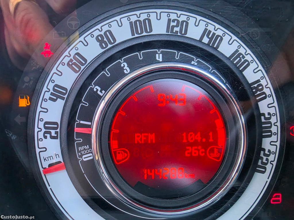 Fiat 500 C 1.2i 8v 70Cv (Fire) 140.000Km 05/2014 — fotografia 2