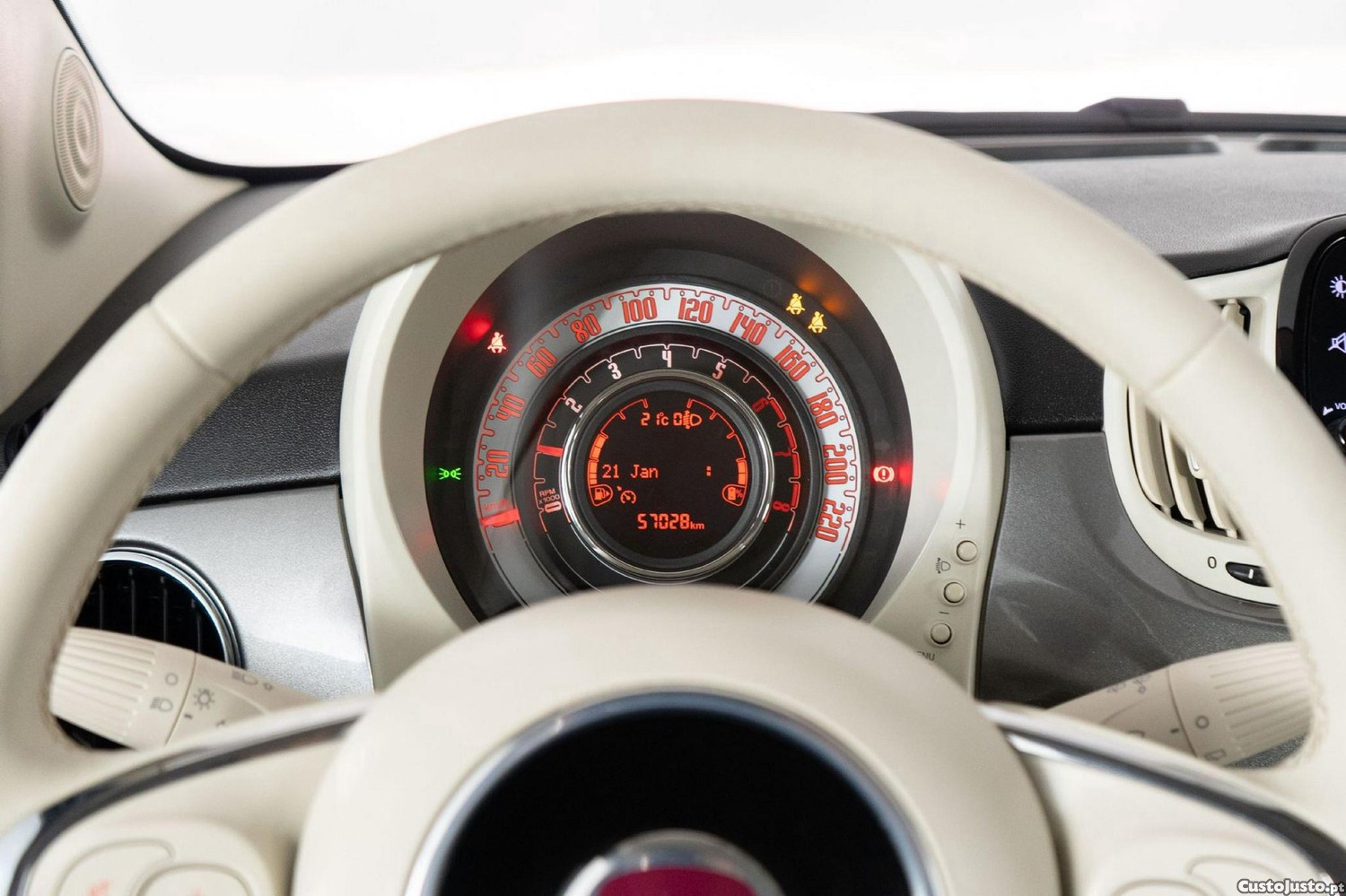 Fiat 500 1.0 Hybrid M6 ConnectNavi — fotografia 12