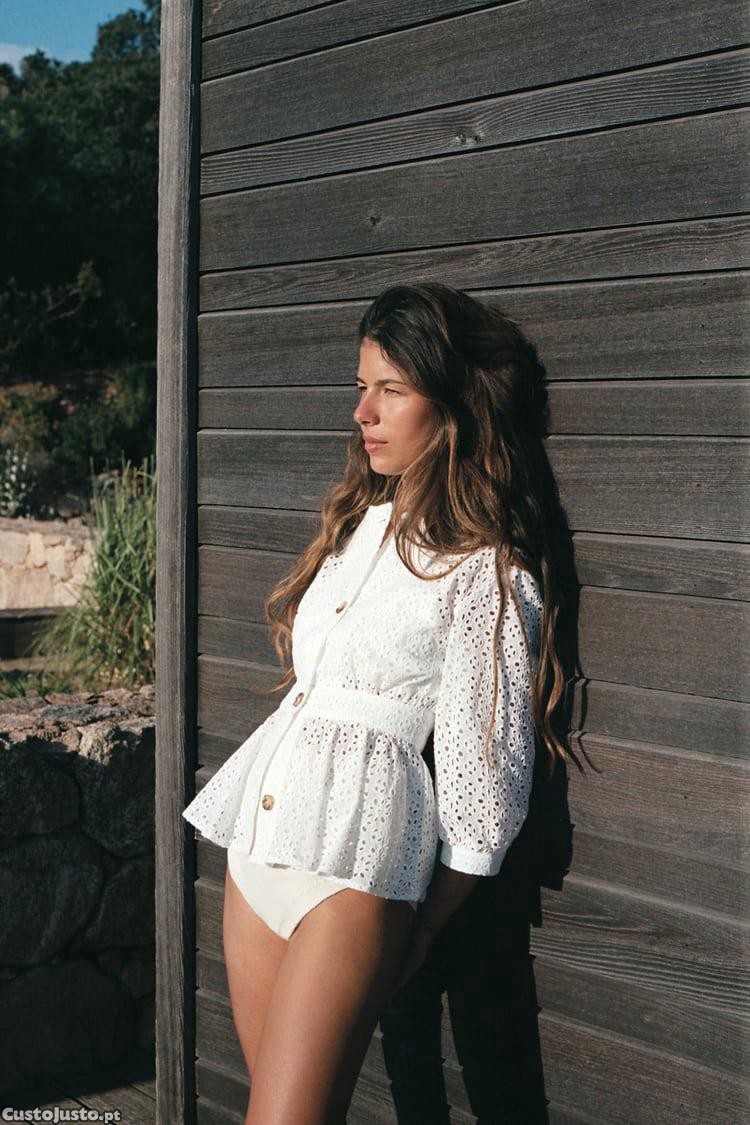 Jaqueta com peplum da Zara