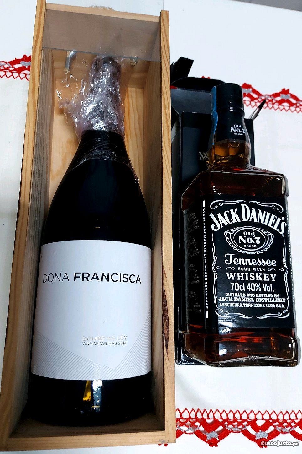 Magnum Dona Francisca + whisky jack Daliels