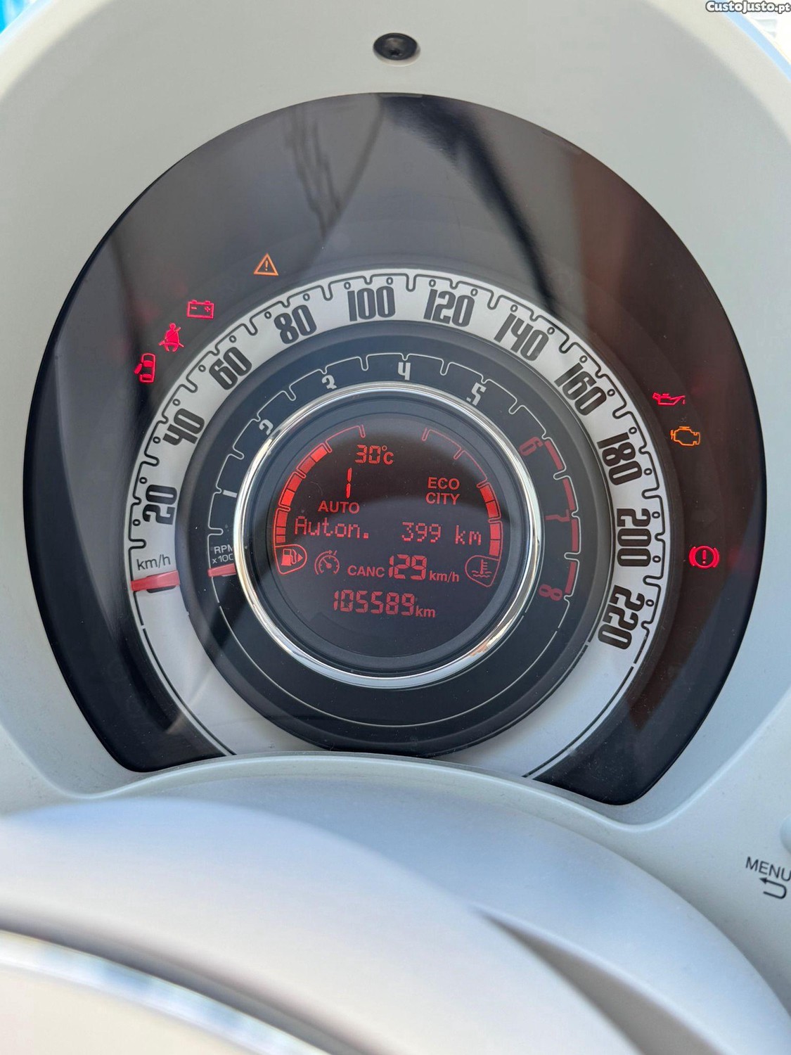 Fiat 500C 1.2Cx automática — fotografia 7