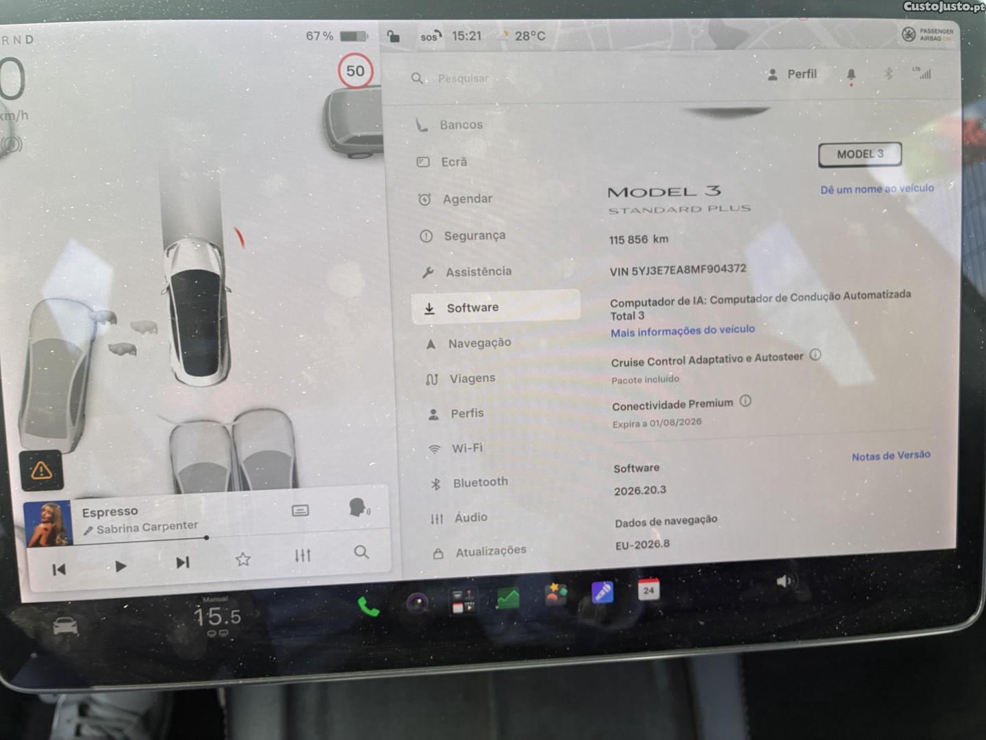 Tesla Model 3 Standard Range Plus RWD — fotografia 6