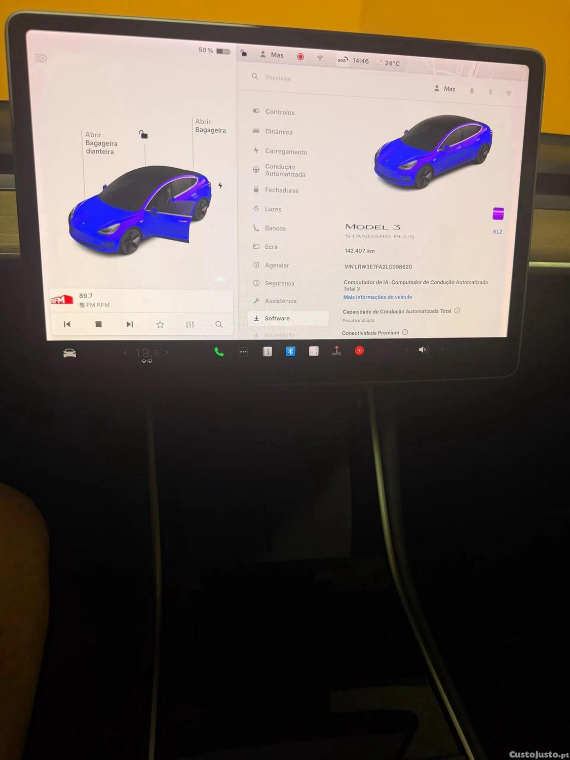 Tesla Model 3 Standard Range Plus RWD — fotografia 4