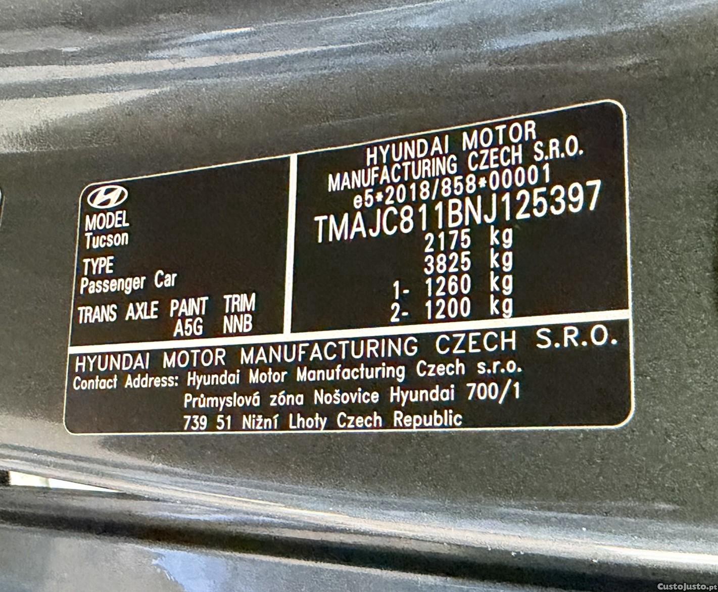 Hyundai Tucson 1.6 T-GDI HEV PREMIUM 230 CV - NACIONAL - 27419 KM — fotografia 2