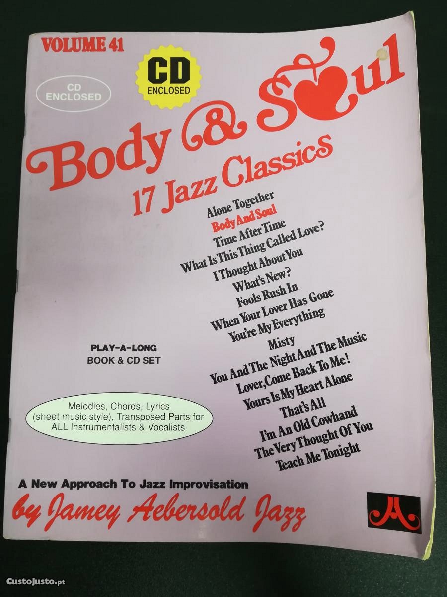 Jamey Aebersold Vol. 41 Body & Soul