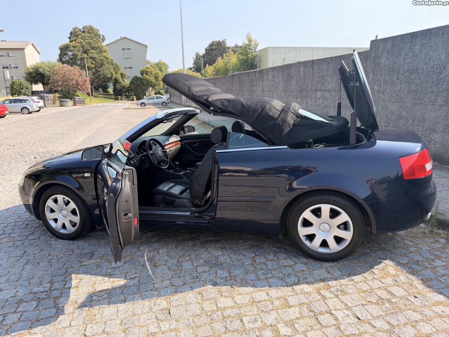 Audi A4 Cabrio 1.8T 163cv - c/139.000kms-Nacional — fotografia 2
