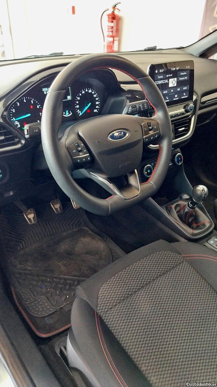 Ford Fiesta 1.0 Ecoboost Mild Hybrid ST Line | Nacional | Histórico de manutenção | 23 mil kms — fotografia 8
