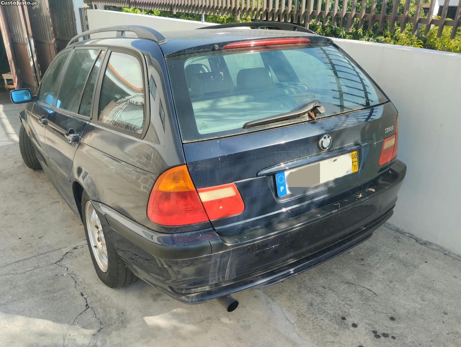 BMW 318 i E46 1.9 Gasolina M43 B19 264.000 km Para reparar — fotografia 2
