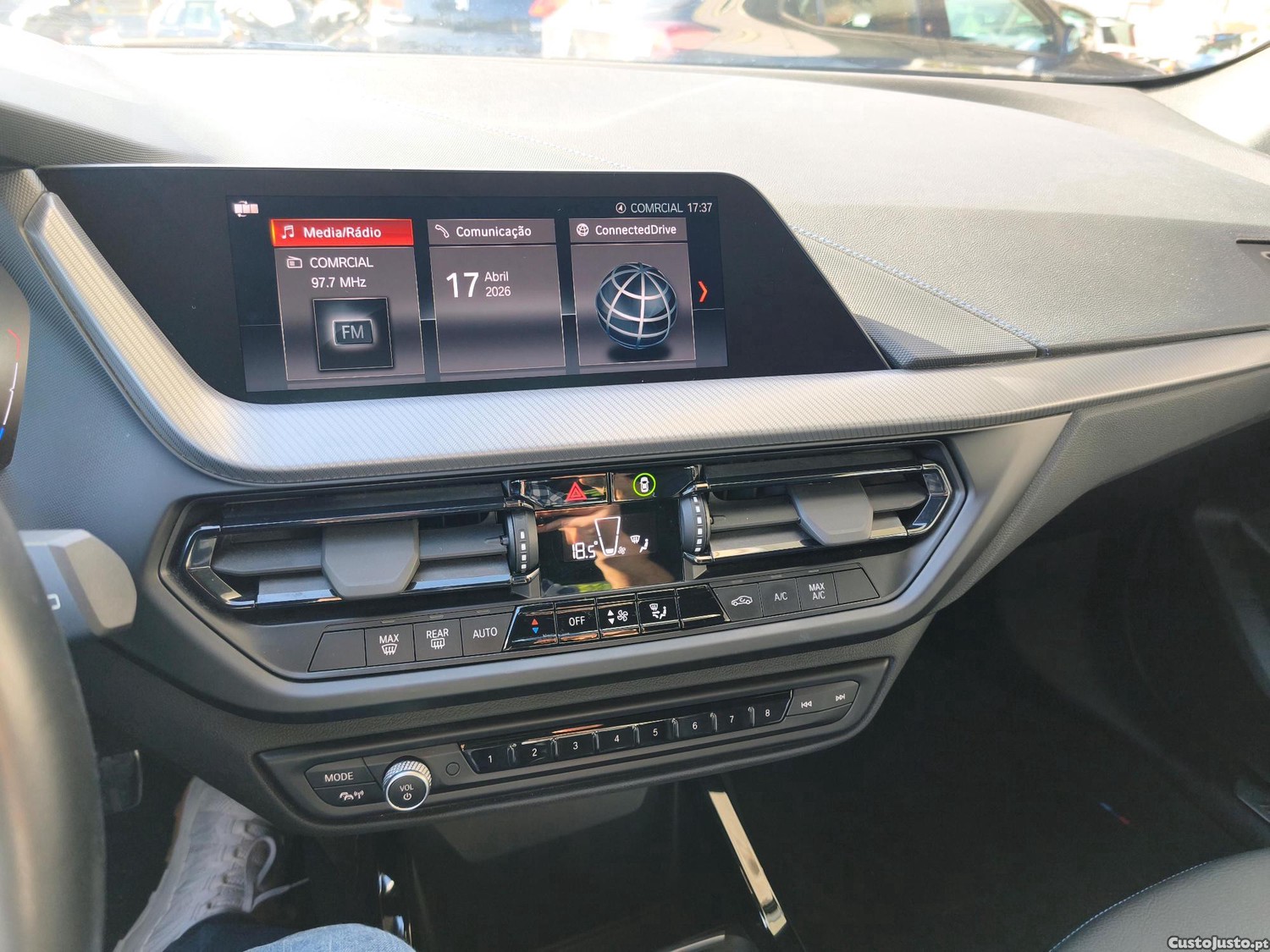 BMW 116 d Pack M 32 mil kms — fotografia 11