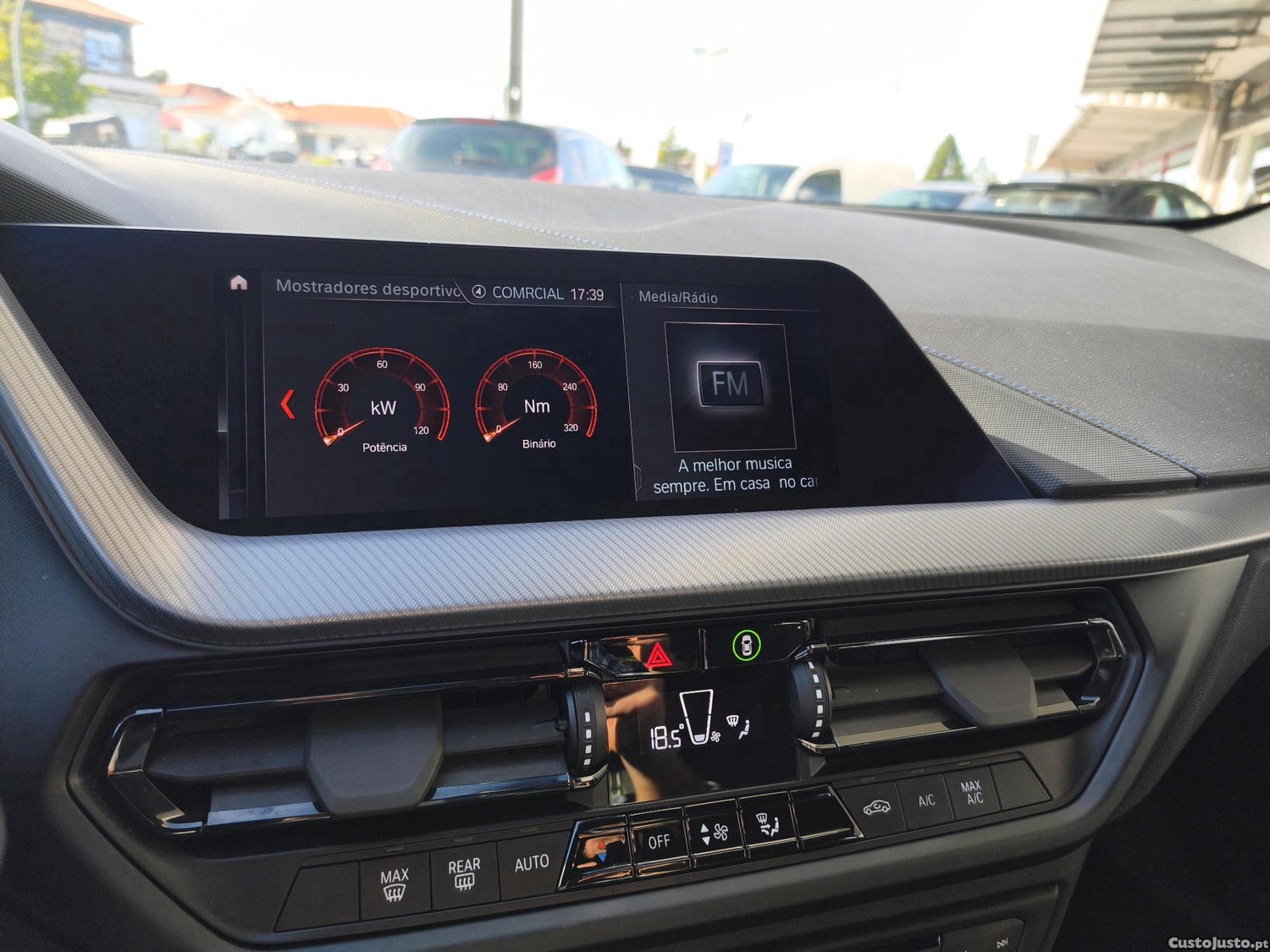 BMW 116 d Pack M 32 mil kms — fotografia 9