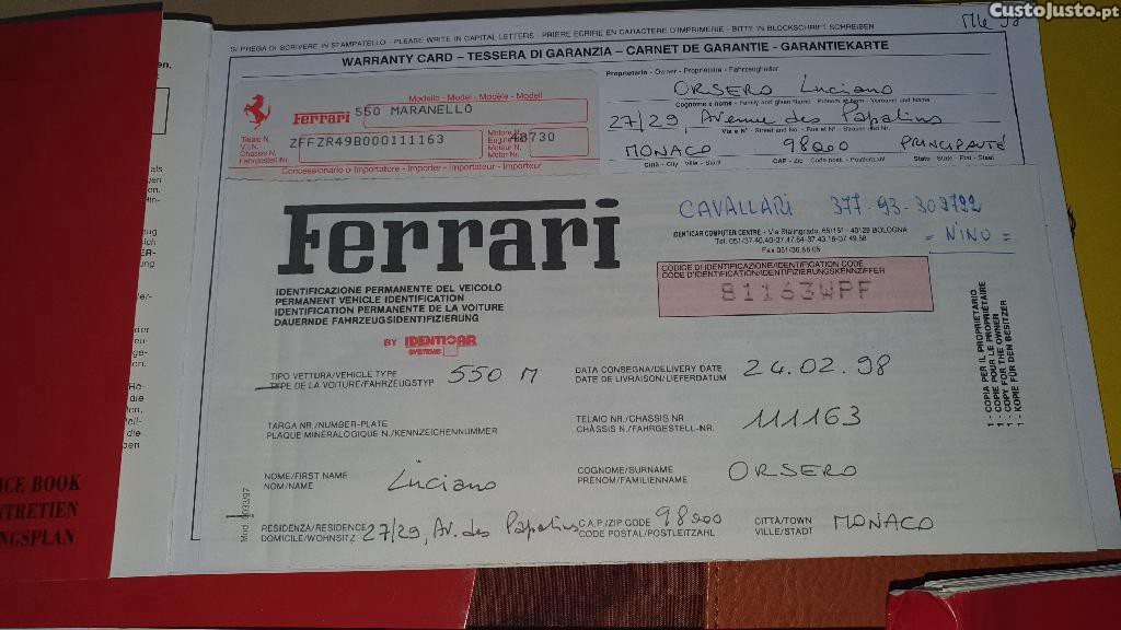 Ferrari 550 Maranello — fotografia 9