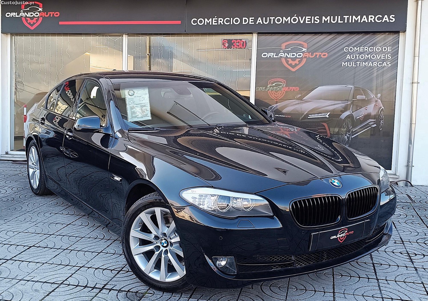 BMW 520 d Automático/ Nacional GPS 184cv — fotografia 9