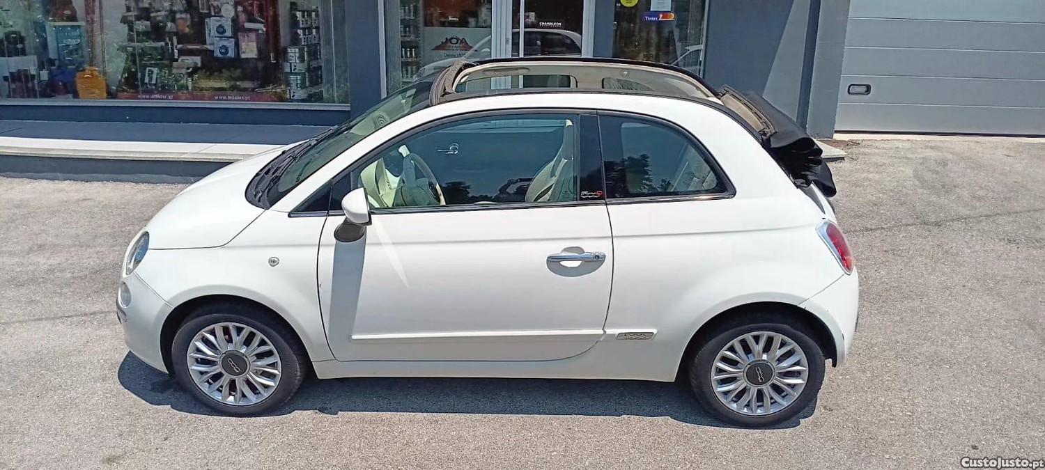 Fiat 500C 1.2 I Cabrio + Automatico+2015 — fotografia 2