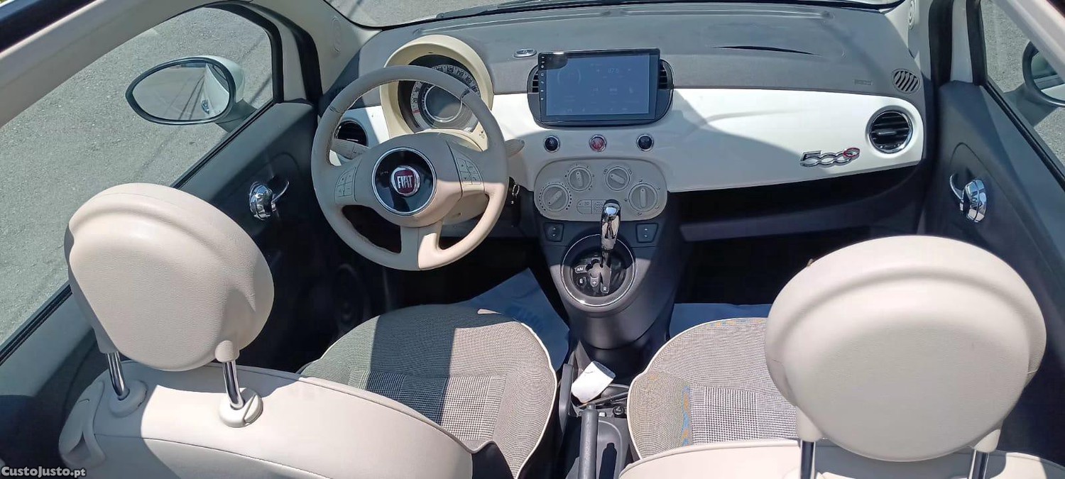 Fiat 500C 1.2 I Cabrio + Automatico+2015 — fotografia 8