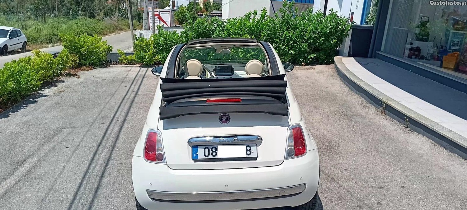 Fiat 500C 1.2 I Cabrio + Automatico+2015 — fotografia 5