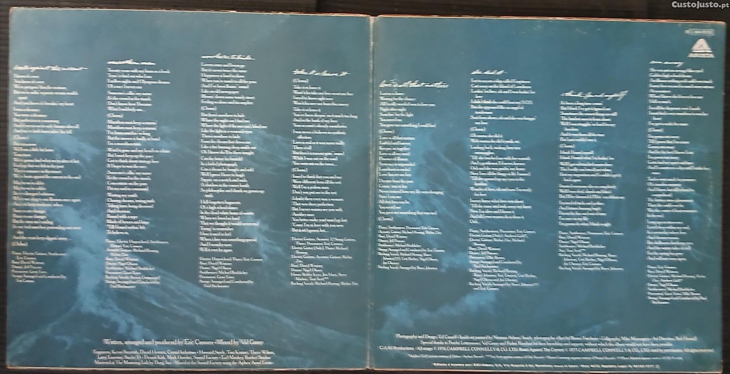 Eric Carmen - Boats Against The Current (vinil / Lp) | Música e