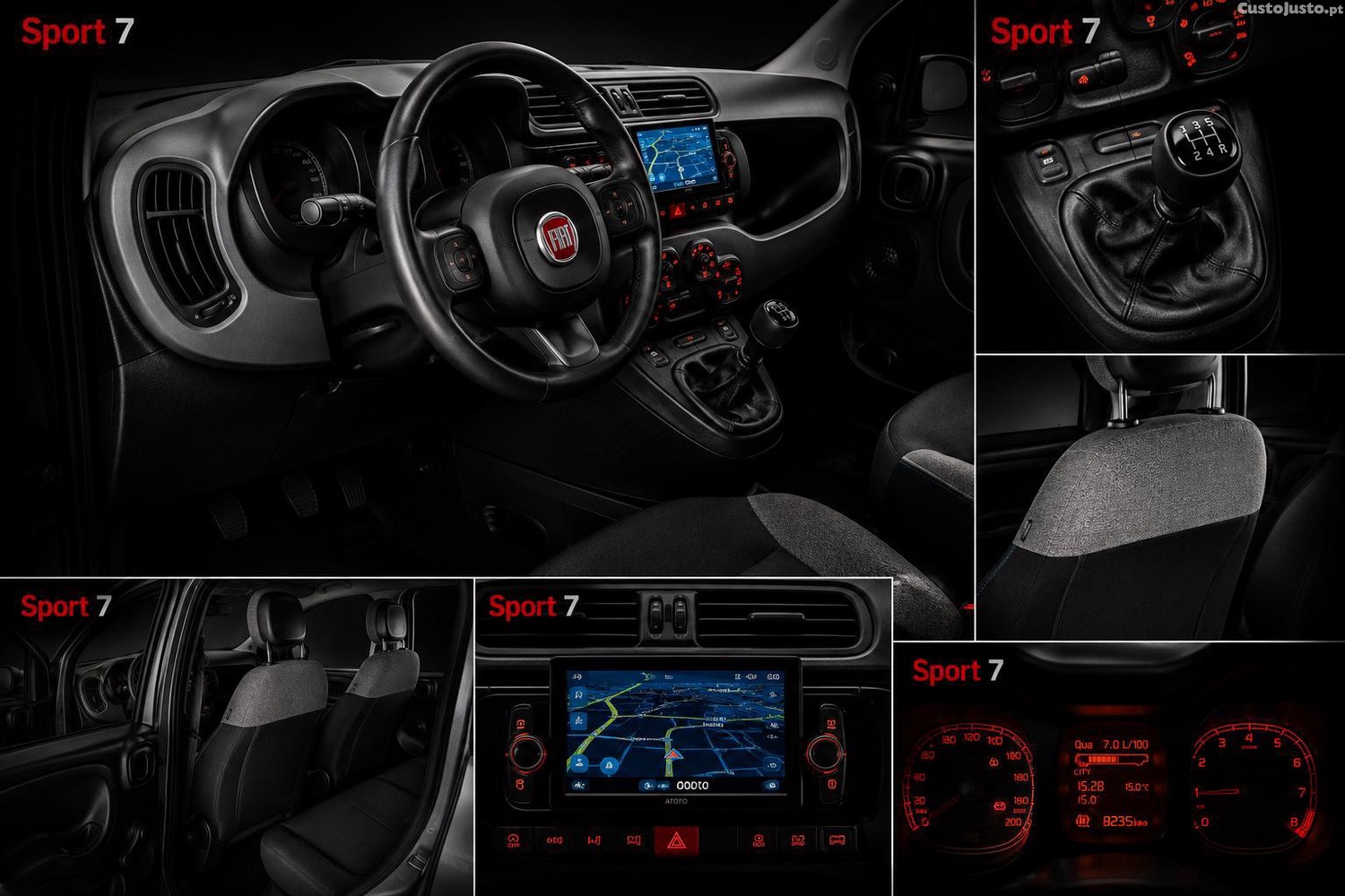 Fiat Panda 1.0 Híbrido - 84.600 Kms - Android Auto e Carplay — fotografia 4