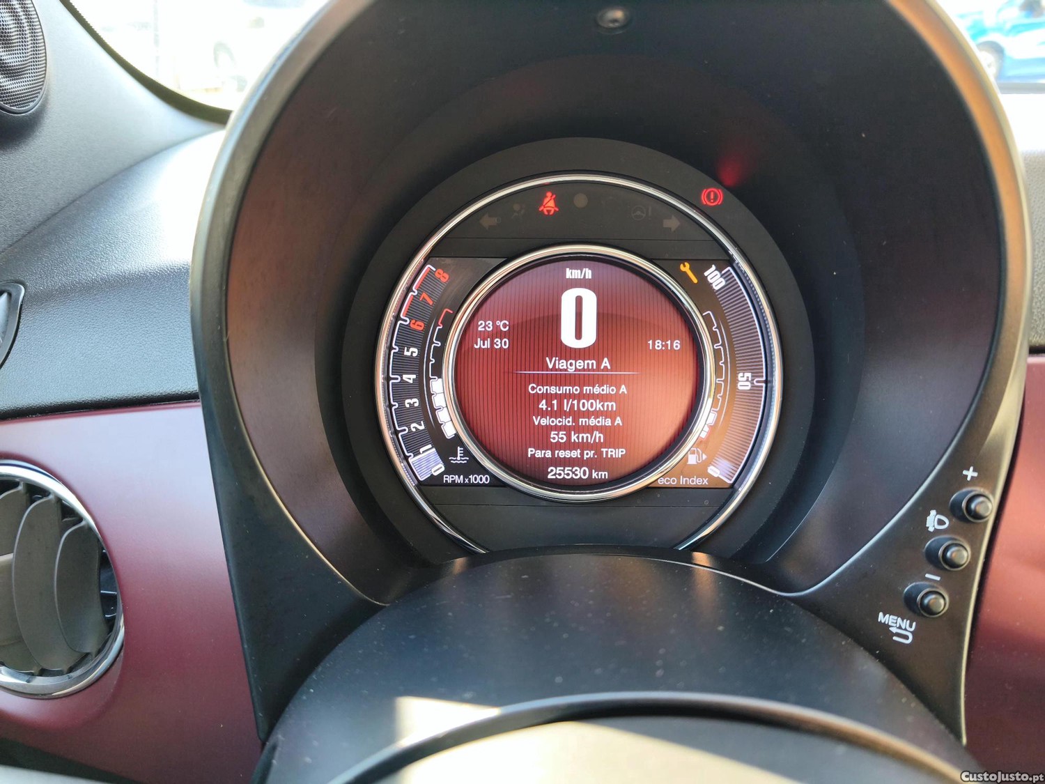 Fiat 500 1.0 Hybrid Star 25 mil km — fotografia 10
