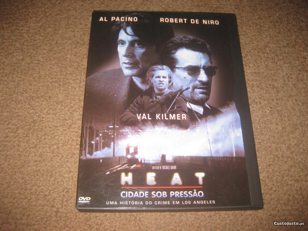 DVD "Heat - Cidade Sob Pressão" com Robert De Niro/Snapper!