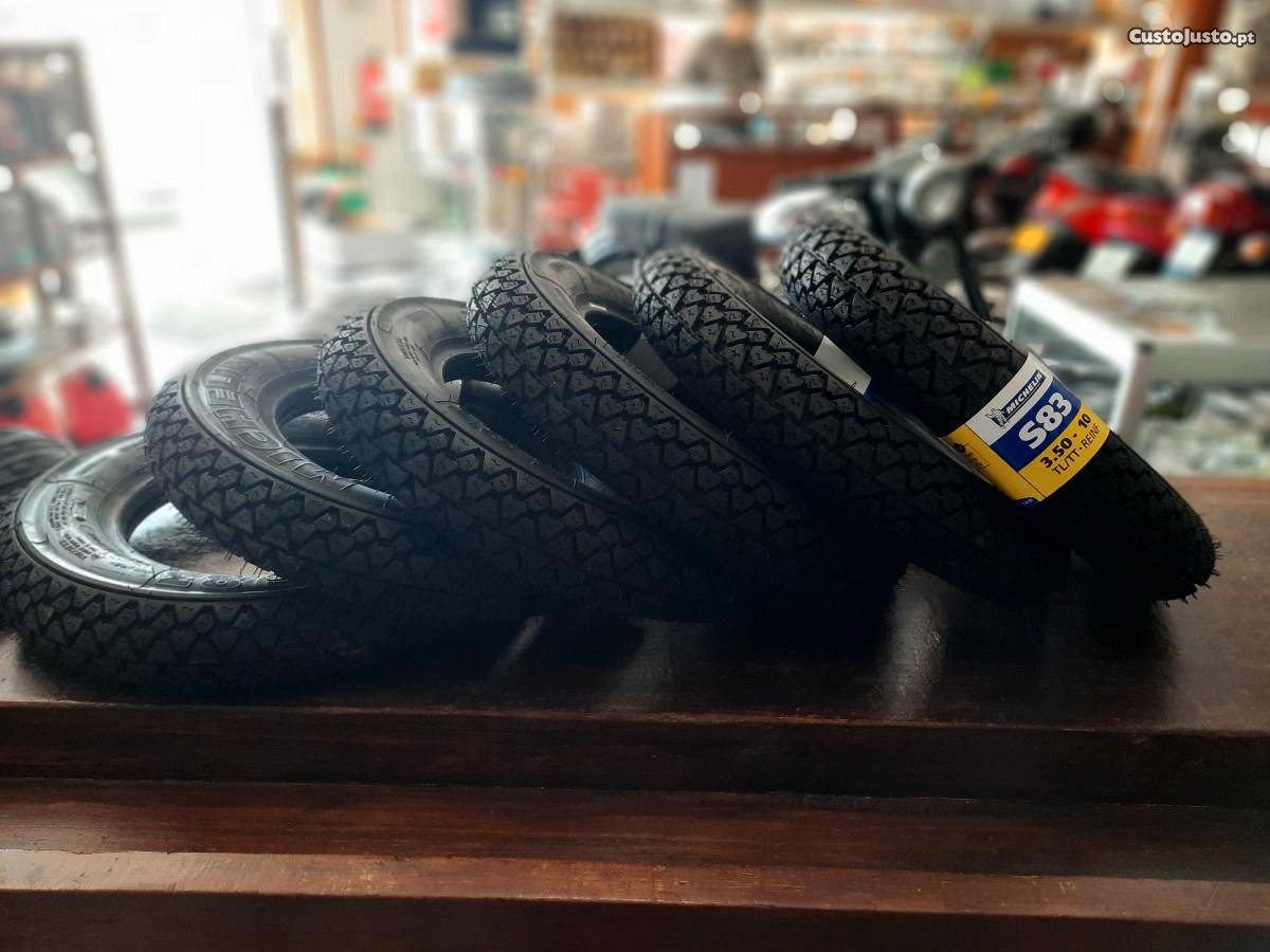 Ruota Completa MICHELIN S83, 3.50-10" Con Cerchio Tubeless SIP 2.10-10 - Foto 5