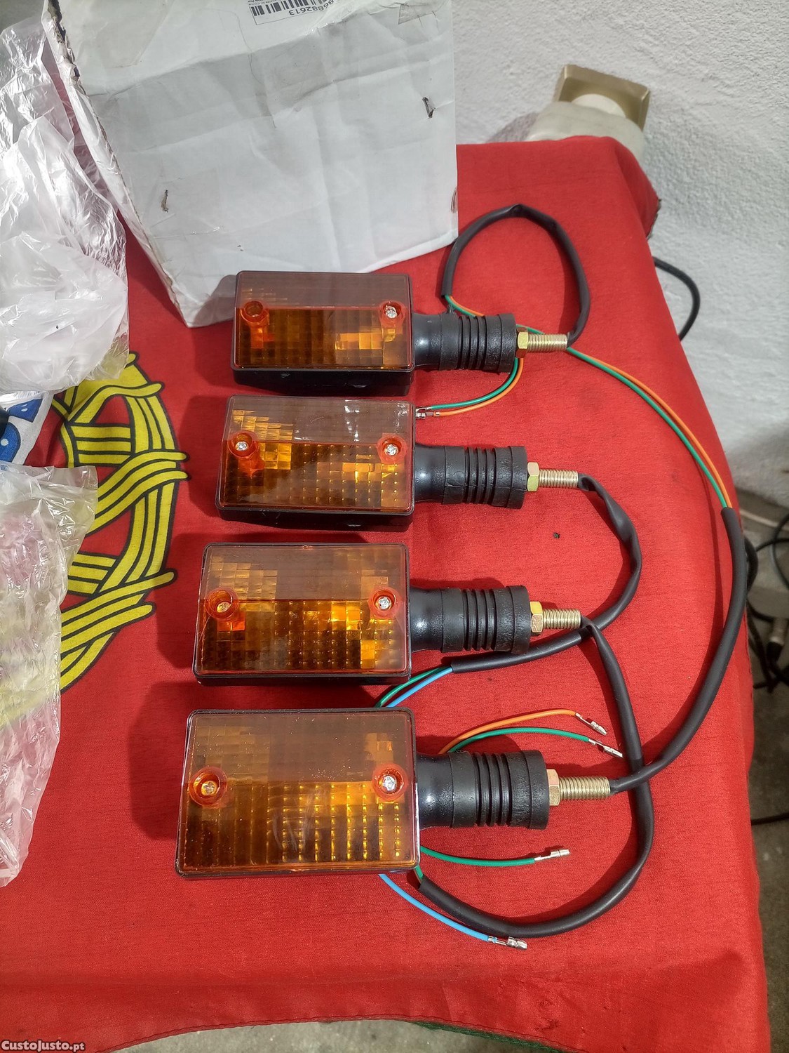 4 Piscas Yamaha DT XT350 XT600 / Novos