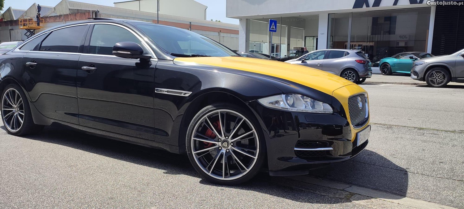 Jaguar XJ único 3.0 D Biturbo aceito Vend Troc retoma carro mota autocaravana — fotografia 8