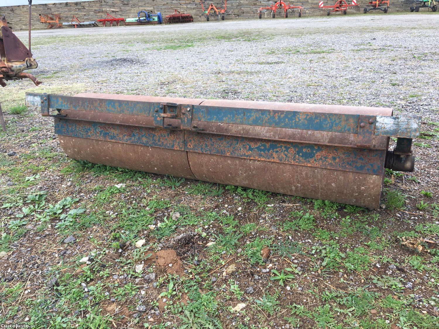 rolo compactador articulado para tractor